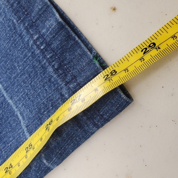 Croft & Barrow Woman's 2X Short Blue Denim Pull-On Jeans Elastic Waist Stretch - Picture 11 of 12